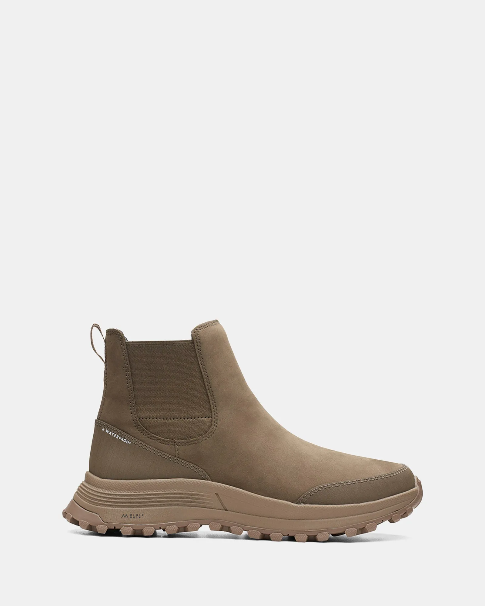 Waterproof Khaki Nubuck ATL Trek Hiking Boots