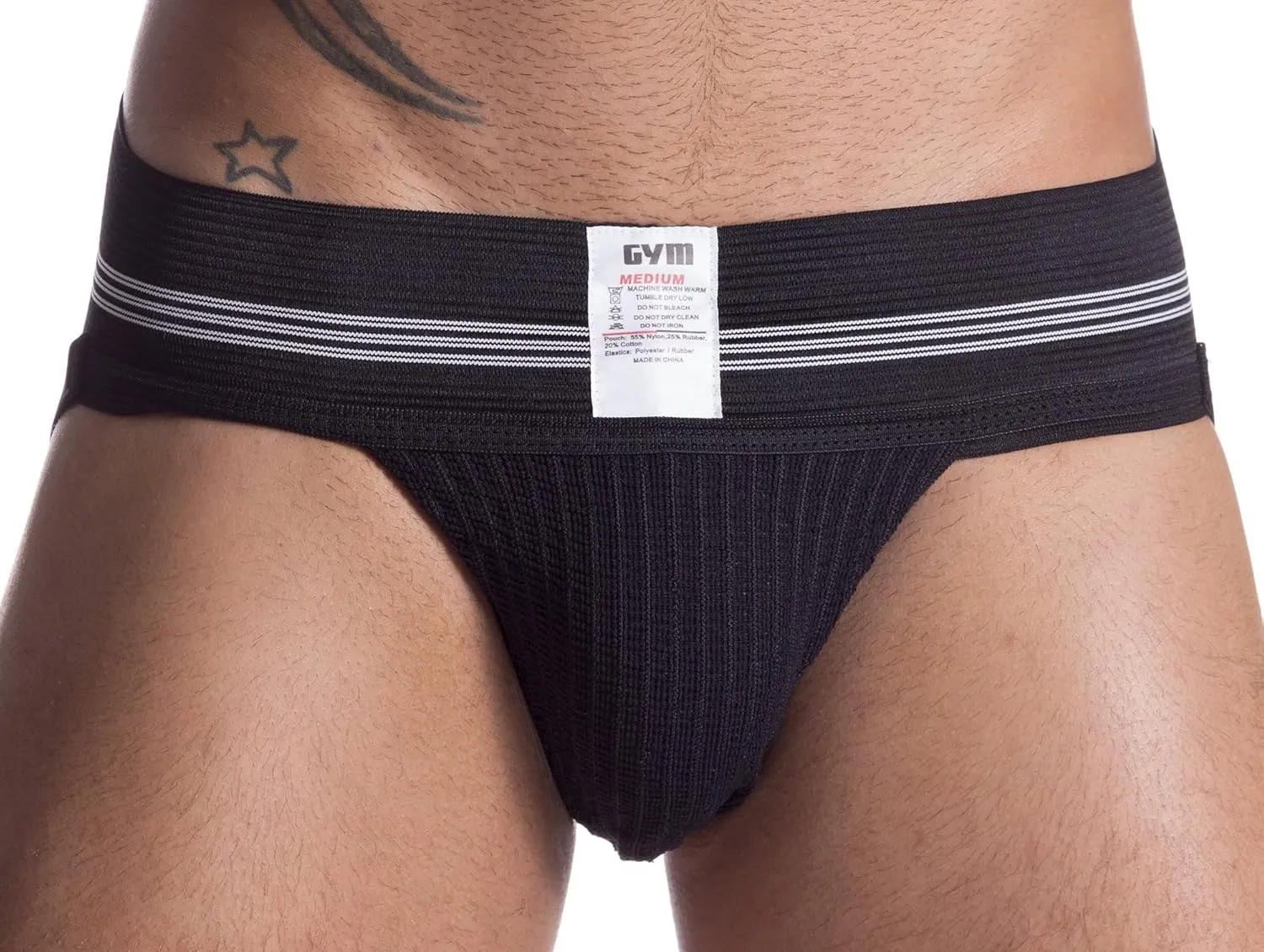 GYM mens 3" Wide Band Classic Athletic Supporter