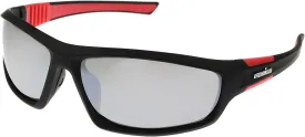 Ironman Dextro Wrap-Around Sport Sunglasses for Men, Black, 65mm