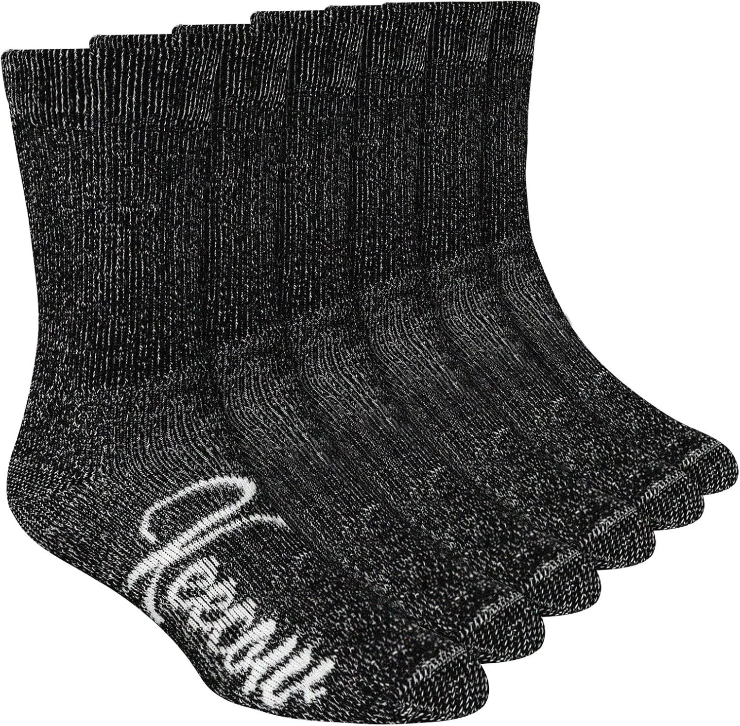 KEECOW Merino Wool Crew Socks For Men & Women, Thermal, Warm, Winter, Cushion, Hiking, Working, Running, 3 Pairs