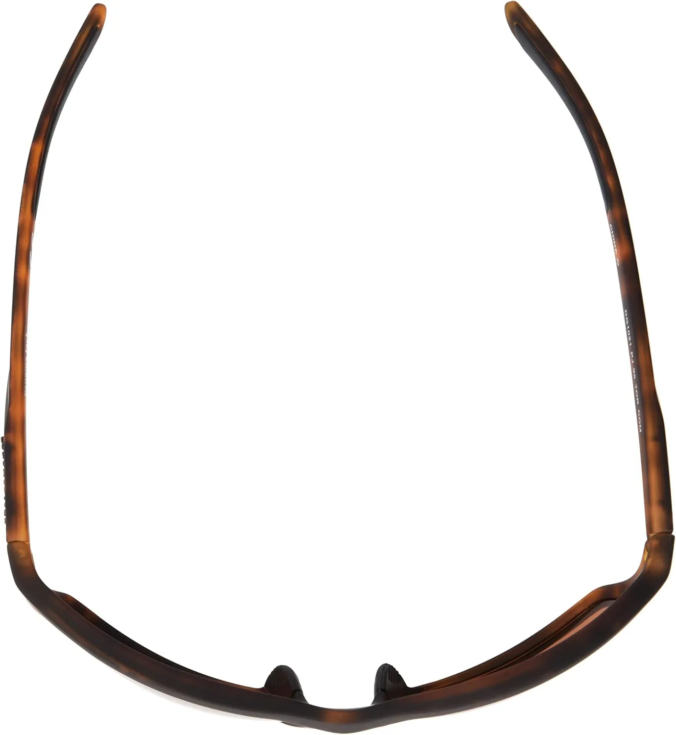 Panama Jack Men's Rubber Tort Wrap Sunglasses, Tortoise, 54
